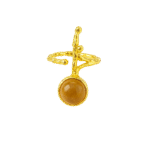 Sitrin Taşlı Prophecy Stone Yüzük - Görsel 2