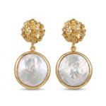 LUMIÈRE PEARL – Altın Kaplama Gerçek İnci Küpe